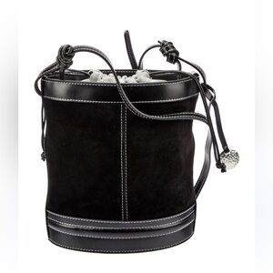 Staud Anita Suede Leather Bucket Bag